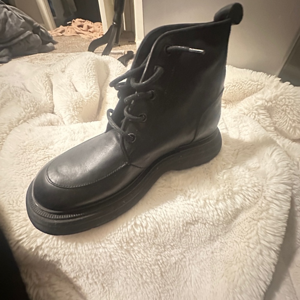 Women’s black leather boots from Free People size 9 - Picture 5 of 10